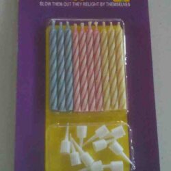 Lilin Ultah Magic Ditiup Gak Mati