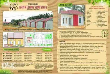 Rumah Bersubsidi FLPP Di Pasaman Barat Sumatera Barat