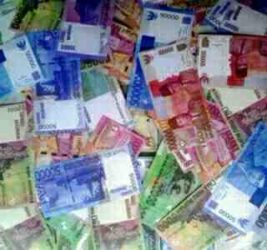 Uang Mainan Motif Asli