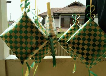 Ketupat Hias Lebaran
