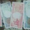 Foto: Uang Kuno Kertas 100 Rupiah dan 500 Rupiah Thun 1992