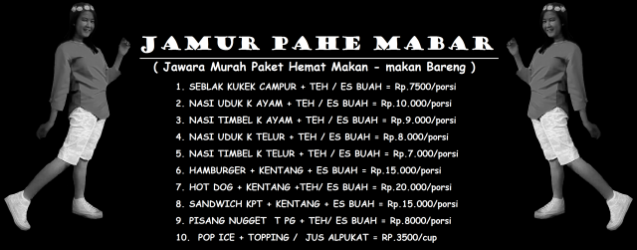 Waroeng Zaman Now Lol