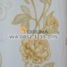 Foto: Wallpaper dinding Bunga Gold Lrz 400-71