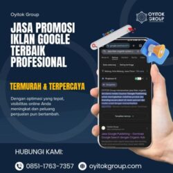Jasa Promosi Iklan Google Terbaik Profesional