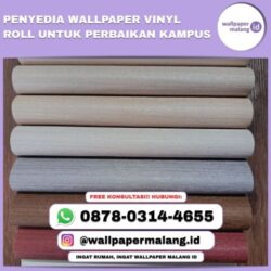 Penyedia Wallpaper Vinyl Roll Untuk Perbaikan Kampus