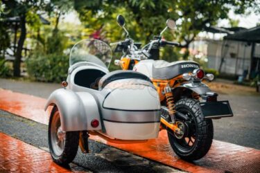 Honda Monkey 125 Custom Sidecar Yang Unik