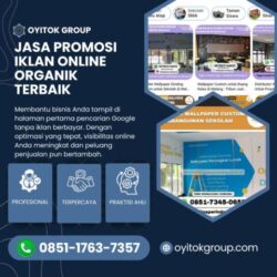 Jasa Promosi Iklan Online Organik Terbaik