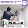 Foto: Jasa Pemasangan Wallpaper Vinyl Terbaik Malang