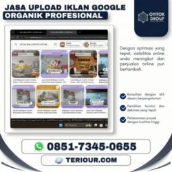 Jasa Upload Iklan Google Organik Profesional