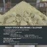 Foto: Ready Stock Belerang/Sulphur