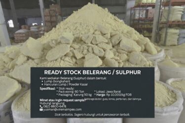 Ready Stock Belerang/Sulphur