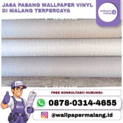 Jasa Pasang Wallpaper Vinyl di Malang Terpercaya