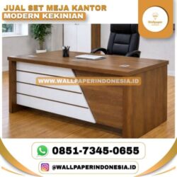 Jual Set Meja Kantor Modern Kekinian